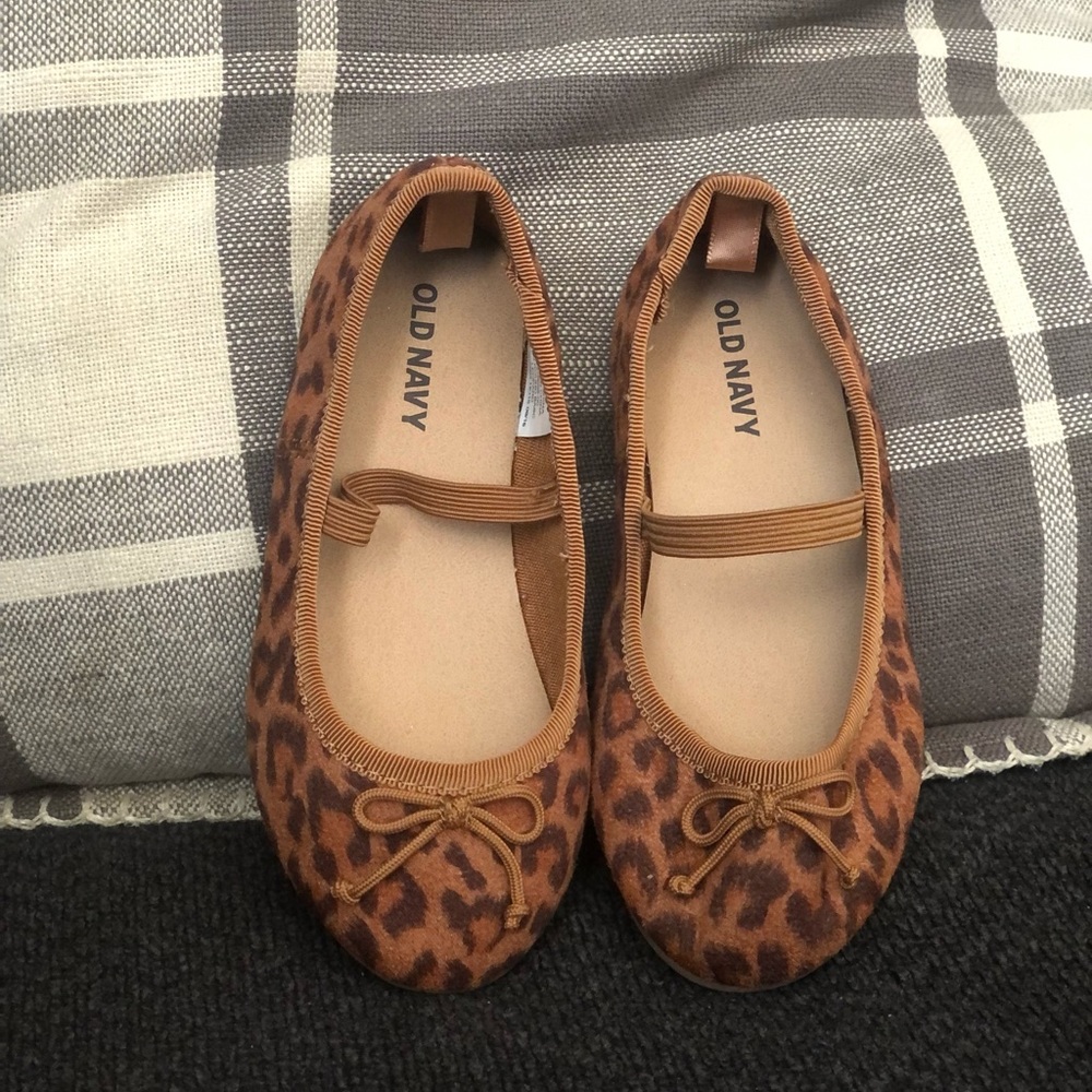 Toddler Cheetah print flats